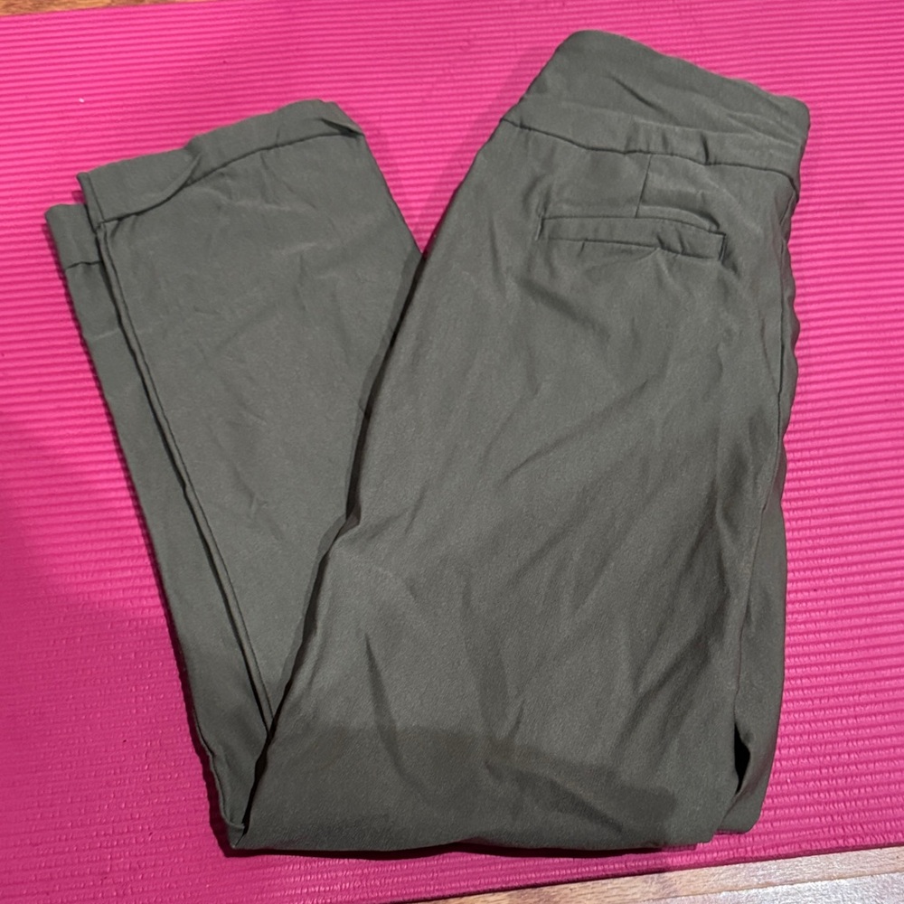 Tribal Women's Olive Green Chinos